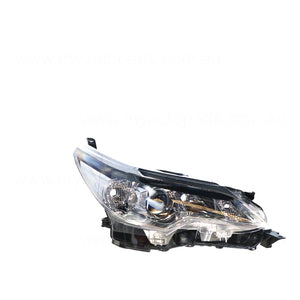 Halogen Head Lamp Drivers Side Genuine Suits Toyota Fortuner GXL GUN156R 2015 to 2021