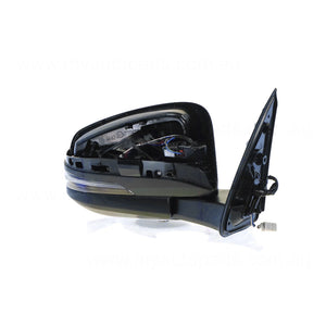 Door Mirror with Indicator Drivers Side Genuine suits Toyota Hilux GUN126R/136R 2017 On