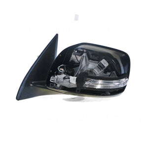 Door Mirror & Indicator (without camera) Passenger Side OEM Suits Toyota Prado GX/Kakadu KDJ150R 2010/11 to 11/2013