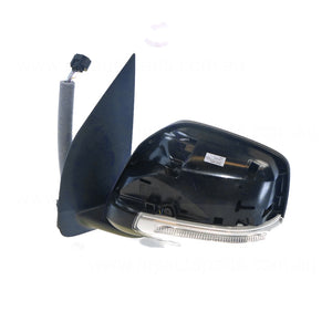 Chrome Door Mirror with Indicator Passenger Side OEM suits Nissan Navara D40 & Pathfinder R51 2007 to 2015