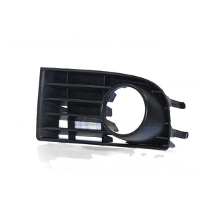 Black Front Bar Grille With Fog Light Mount Passenger Side Certified Suits Volkswagen Golf MK 5 7/2004 to 2/2009