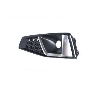 Audi A4 OEM Front Bar Grille Passenger Side 04/2019 to 08/2020 - 8W0807681BASQF