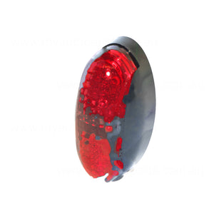 Red Rear Oval LED Marker Light 10-30V
