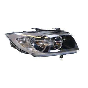 Halogen Manual Adjust Head Lamp Drivers Side OES Suits BMW 3 Series E90 2005 to 2008