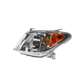 Head Lamp Passenger Side Certified suits Toyota Hilux 2005 to 2008