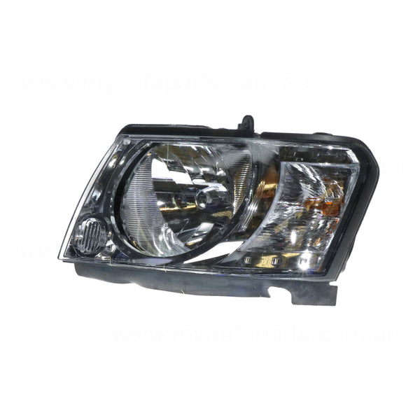 Head Lamp Passenger Side OEM Suits Nissan Patrol GU/Y61 1997 to 2016