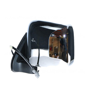 Electric Without Indicator Door Mirror Passenger Side Aftermarket Suits Nissan Navara D22 2001 to 2015