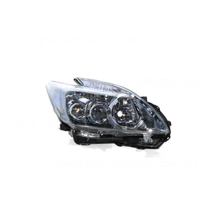 Xenon Head Lamp Drivers Side Genuine Suits Toyota Prius ZVW30R 2009 to 2016