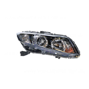Head Lamp Drivers Side Genuine Suits Honda Civic FB 2012 to 2014