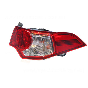 Tail Lamp Drivers Side Genuine Suits Honda Accord Euro CU 6/2008 to 11/2010