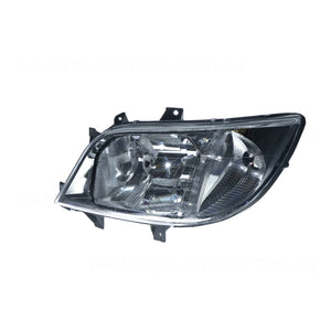 Head Lamp Passenger Side Certified Suits Mercedes-Benz Sprinter 2003 to 2006
