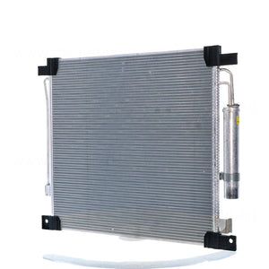 530 x 480 x 17 mm 5.19 mm Fin With Drier A/C Condenser Aftermarket suits Mitsubishi