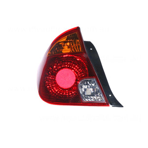 Tail Lamp Passenger Side Certified Suits Hyundai Accent LC 2003 to 2006