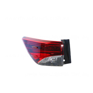 LED Tail Lamp Passenger Side OEM Suits Toyota Fortuner GUN156R 2015 to 2021