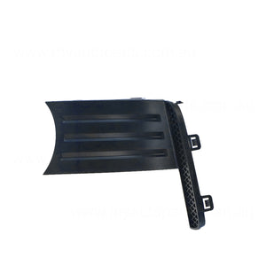 Front Bar Grille With Fog Light Mount Drivers Side OEM Suits Honda Jazz GE 4/2011 to 6/2014