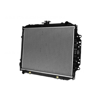 Radiator 32 / 32 mm Plastic Aluminium 420 x 548 x 26 mm Manual/Auto 2.6 L 4ZE1 Aftermarket Suits Holden Rodeo TF 1988 to 1997