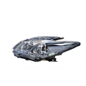 Halogen Head Lamp Passenger Side OEM Suits Toyota Prius ZVW30R 2009 to 2011
