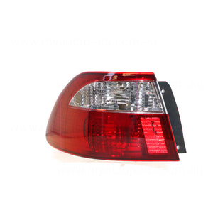 Tail Lamp Passenger Side Certified Suits Mazda 626 GF 1997 to 2002