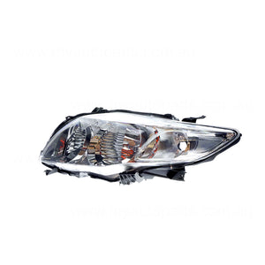 Halogen Head Lamp Passenger Side Genuine Suits Toyota Corolla ZRE152R 2007 to 2010