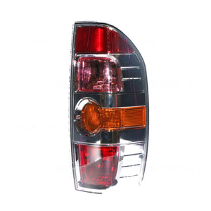 Chrome Tail Lamp Passenger Side Certified Suits Mazda BT50 UN 6/2008 to 10/2011
