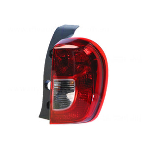 Tail Lamp Drivers Side Genuine Suits Nissan Micra K13 2015 to 2016