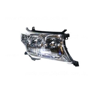 Head Lamp Drivers Side OEM suits Toyota Landcruiser 200 Series 2007 to 2015