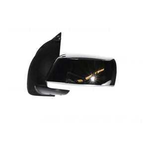 Chrome Door Mirror Passenger Side Aftermarket suits Nissan Navara D40 & Pathfinder R51 2005 to 2007