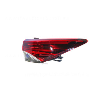LED Tail Lamp Drivers Side OEM Suits Toyota Fortuner GUN156R 2015 to 2021