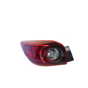 Tail Lamp Passenger Side Certified Suits Mazda 3 BN/BM Hatch 11/2013 to 3/2019