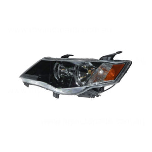 Halogen Head Lamp Passenger Side OEM Suits Mitsubishi Outlander ZG 2007 to 2009