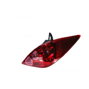 Tail Lamp Drivers Side Certified Suits Nissan Tiida C11 Hatch 2/2006 to 11/2009