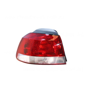 Volkswagen Golf Genuine Tail Lamp Passenger Side 02/2009 to 03/2013 - 5K0945095E