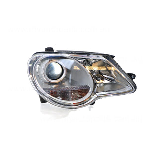 Head Lamp Drivers Side Genuine Suits Volkswagen Eos 1F 2007 to 2011