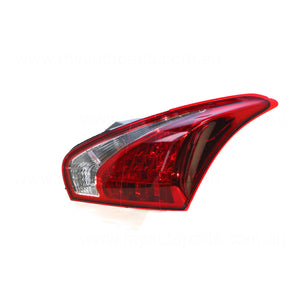 Tail Lamp Drivers Side Genuine Suits Nissan Pulsar C12 2013 to 2016