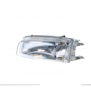 Head Lamp Passenger Side Aftermarket Suits Mitsubishi Lancer CE Sedan/Wagon 1996 to 1998