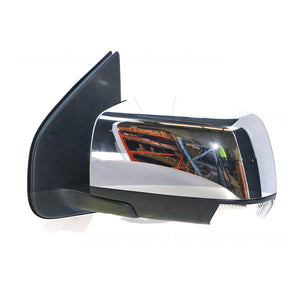 Chrome Door Mirror with Indicator Passenger Side OEM suits Holden Colorado RG LTZ 2012 to 2016