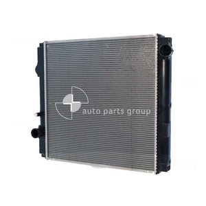 Radiator CT 46 / 46 mm Plastic Aluminium 525 x 518 x 48 mm Manual Aftermarket Suits Mitsubishi Mitsubishi/Fuso Truck FE 2005 to 2021