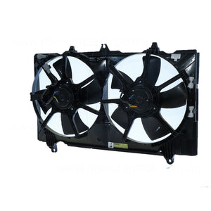 12 v Radiator Fan Assembly Aftermarket Suits Nissan 350Z Z33 2007 to 2009