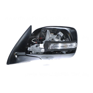 Door Mirror With Indicator Passenger Side OEM Suits Toyota Prado GX/Kakadu KDJ150R 2009 to 2011