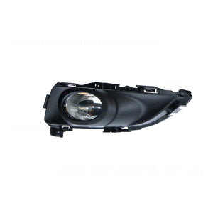 Fog Lamp Passenger Side Certified Suits Mazda 3 BK Hatch 2004 to 2006