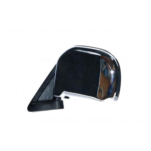 Chrome Door Mirror Passenger Side Aftermarket Suits Toyota HiAce RZH / LH10# 8/1989 to 1/2005