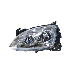 Head Lamp Passenger Side Certified Suits Holden Barina SRi XC 2001 to 2005