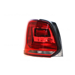 Tail Lamp Passenger Side Genuine Suits Volkswagen Polo 6R 2014 to 2018