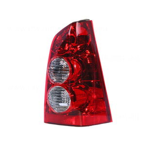 Black Red/Clear Tail Lamp Drivers Side Certified Suits Mazda Tribute CU 2000 to 2006