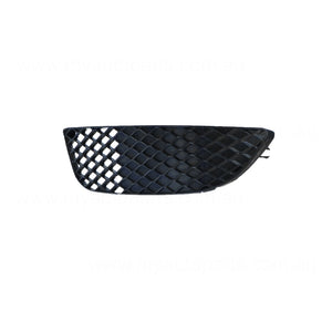 Black Front Bar Grille Passenger Side Aftermarket Suits Mitsubishi Lancer CJ 9/2007 to 3/2014