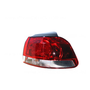 Tail Lamp Drivers Side OES Suits Volkswagen Golf MK 6 2009 to 2013 (Valeo Type)