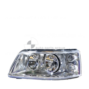 Halogen Electric Adjust Head Lamp Passenger Side Certified Suits Volkswagen Caravelle T5 2008 to 2015