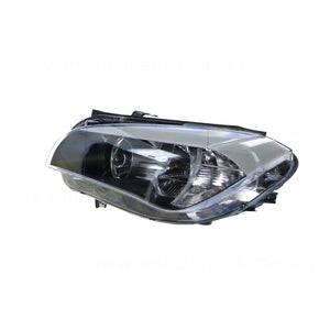 Halogen Electric Adjust Head Lamp Passenger Side OES Suits BMW X1 E84 2010 to 2012
