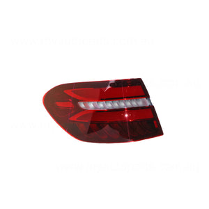 Red/Clear Tail Lamp Passenger Side OEM Suits Mercedes-Benz GLC Class X253 2015 to 2018