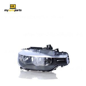 Halogen Head Lamp Drivers Side Certified Suits BMW 3 Series F30 Sedan 2012 to 2015